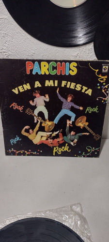 Parchís Ven A Mi Fiesta Disco De Vinil Lp 