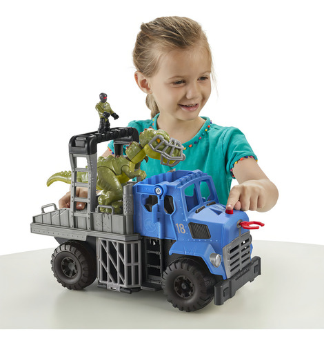 Imaginext Jurassic World Transportadora De Dinosaurio