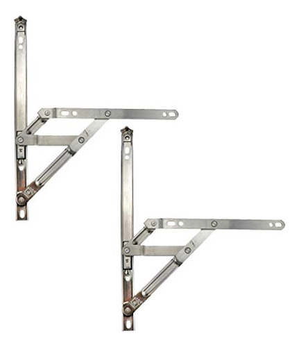 Herrajes Ventana Rannb 12puLG Inoxidable - 2 Piezas