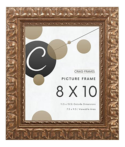 Craig Frames Bravado - Marco De Fotos (bronce Envejecido, 8