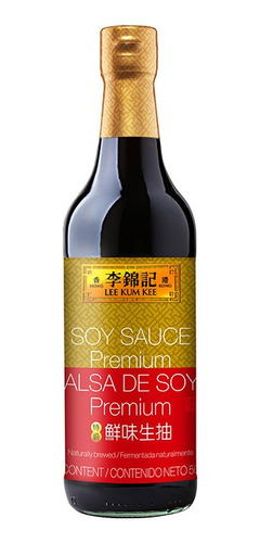 Imagen 1 de 1 de Salsa De Soja Premium Lee Kum Kee 500 Ml