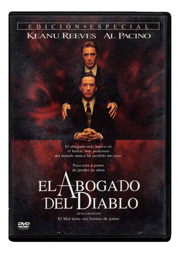 El Abogado Del Diablo Keanu Reeves / Al Pacino Película Dvd