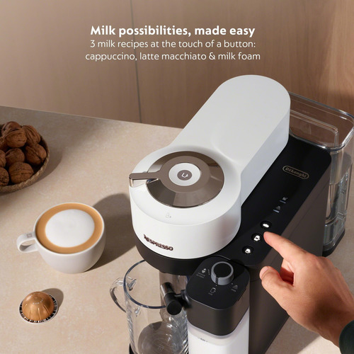 Cafetera Nespresso Vertuo Lattissima Blanco Automática Leche