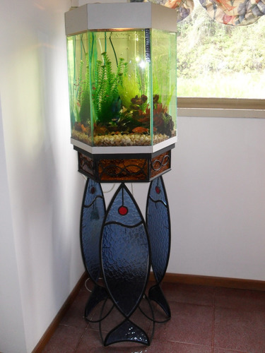 Imagen 5 de 5 de Vendo Base De Pecera Exagonal