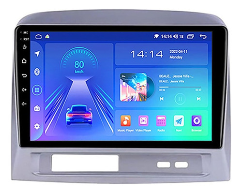 Estéreo Autoradio Para Toyota Vios 2004-2007 Bt Wifi Carplay