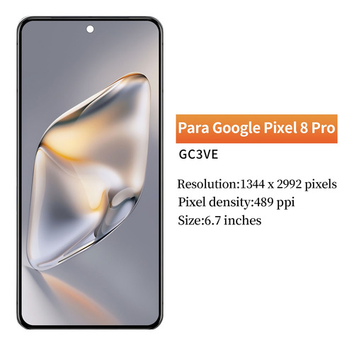 Oled Pantalla Táctil Display Para Google Pixel 8 Pro