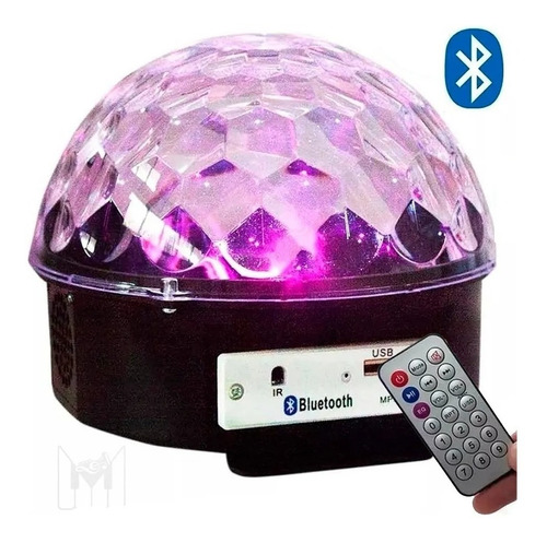 Imagem 4 de 5 de Globo De Festa Bola Maluca 6 Cores Usb Pen Drive Bluetooth