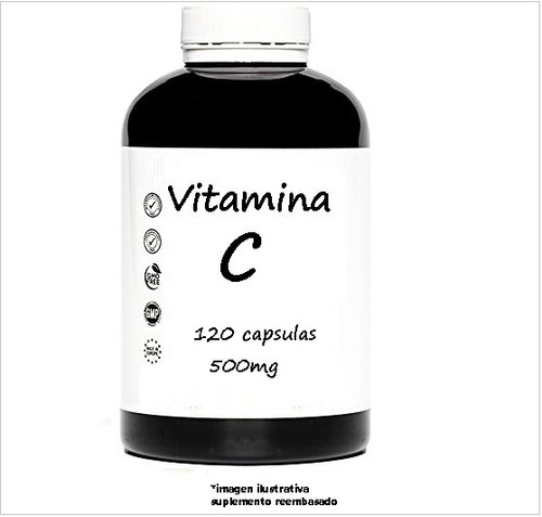 Pastillas De Vitamina C 500mg - 120 Cápsulas