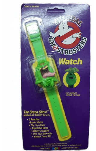 Hope The Real Ghostbusters Reloj The Green Ghost Slimer V