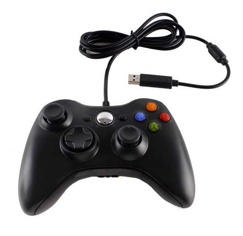 Imagen 1 de 10 de 2 Controles Gamepad Xbox 360 Alambrico Usb/pc