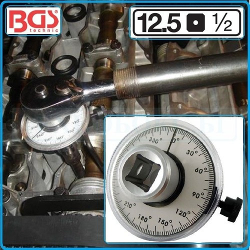 Imagen 4 de 6 de Bgs 3084 Caratula Medidor De Angulo Para Torque / Goniometro