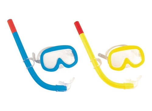 Imagen 2 de 9 de Lentes Buceo Niño Niña Snorkel Mascara Nadar Piscina Playa
