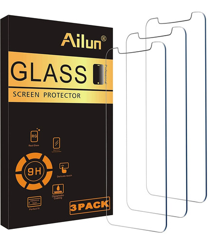 Protector De Pantalla Ailun Compatible Con iPhone 11/xr, X3