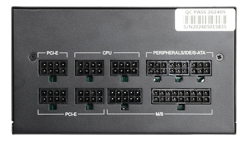 Fuente De Alimentación 750w Psu Argb Totalmente Modular Stan