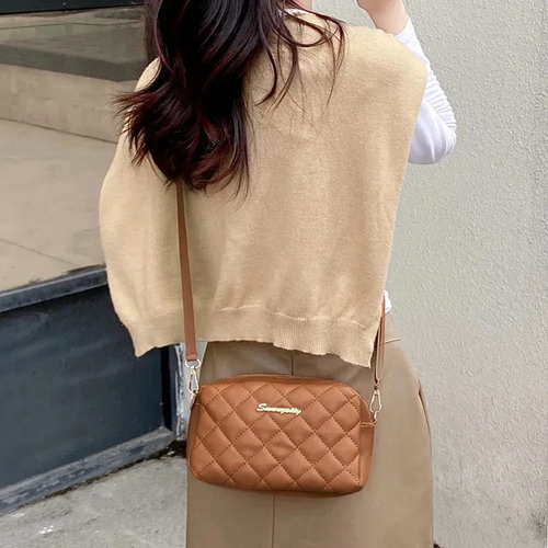 Bolso De Hombro Para Mujer Bolso De Hombro Con Borde Largo