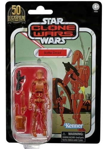 Battle Droid Animado The Clone Wars Vintage Collection Nuevo