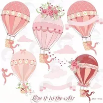 Comprar Kits Globo Aeroestatico Shabby Chic Para Imprimir