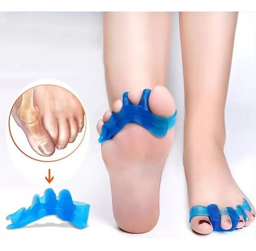 Seprador De Silicone Para Dedos De Los Pies Juanetes Pintar 