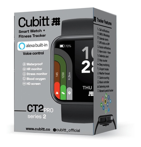 Imagen 4 de 7 de Reloj Smartwatch Cubitt Ct2 Pro Serie 2