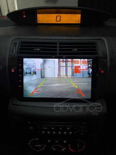 Central Multimidia 9' Citroen C4 C4 Pallas Android + Carplay