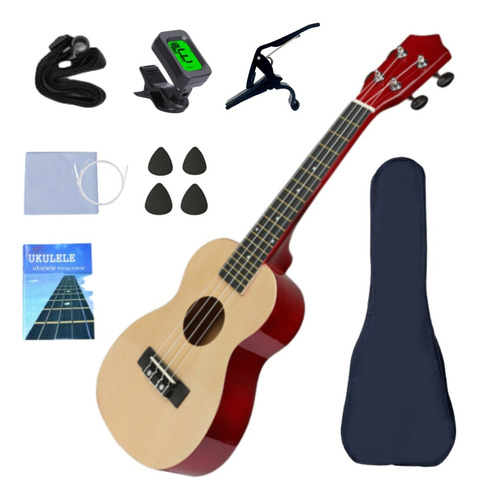 23  Ukulele Kit Principiante Con Gig Bag+sintonizador+elegir