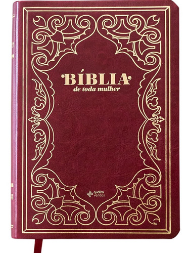 Bíblia De Toda Mulher Nova Almeida Atualizada Capa Luxo Vinh