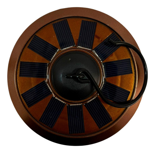 Lámpara Portátil De Camping Recargable Usb/solar Retro