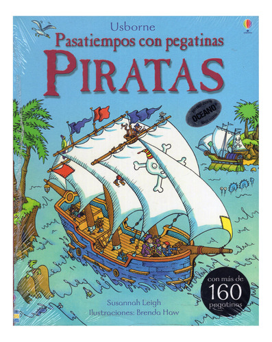 Libro: Pasatiempos Pegatinas Piratas / Susannah Leigh