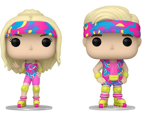 Barbie Y Ken Skating Funko Pop Pack En Patines 