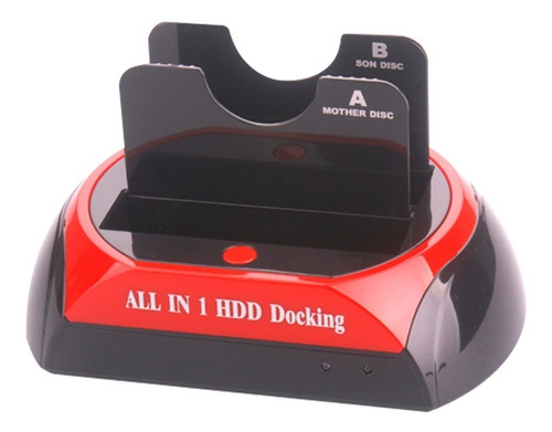 Docking Usb 3.0 A Dos Discos Rigidos Sata 2.5 Y 3.5 Gtia