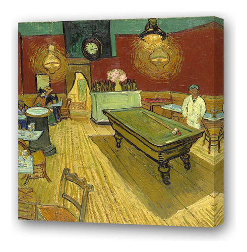 Cuadro 45x45cm Van Gogh Le Café De Nuit The Night Café