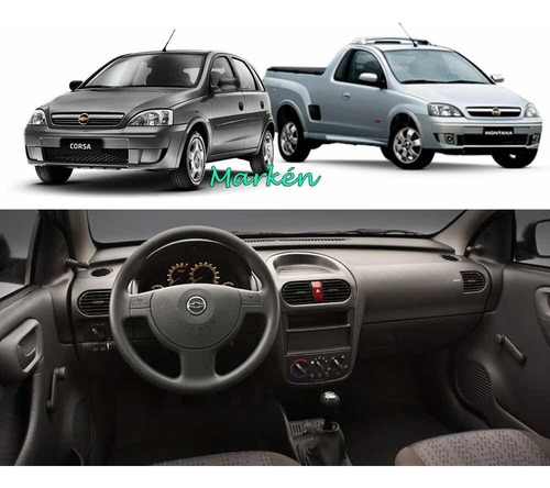 Moldura Central Difusores Corsa Maxx Joy Montana Sem Tid