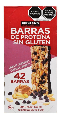  Kirkland Signature barras de proteína pack 42