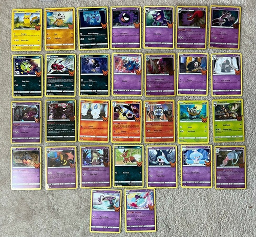 Pokemon Trick Or Trade Halloween Set Completo 30 Cartas 