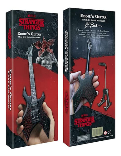 Mini Guitarra De Stranger Things Eddie's Guitar