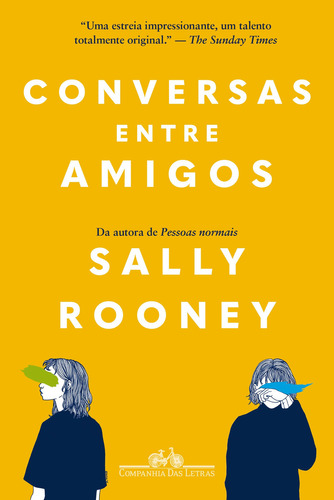 Conversas Entre Amigos (nova Edição), De Rooney, Sally. Editora Companhia Das Letras, Capa Mole Em Português