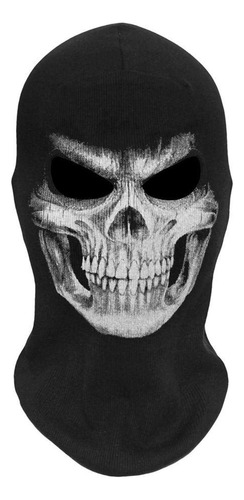 Máscara Facial Completa De Halloween 3d Skeleton Scary Skele