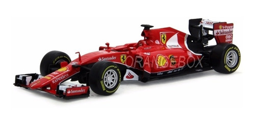Fórmula 1 Ferrari Sf-15t Sebastian Vettel 2015 Burago 1:24