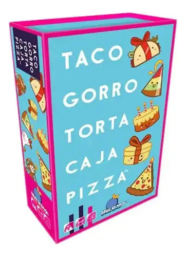 Juego De Mesa - Taco, Gorro, Torta, Caja, Pizza - Español