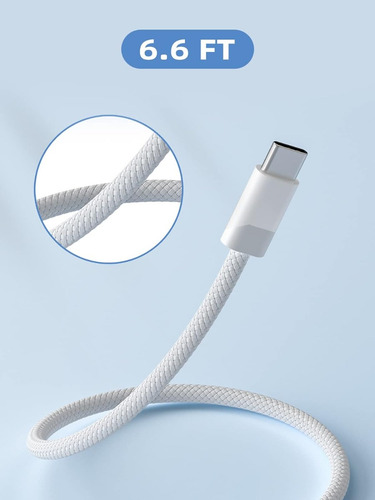 Cable Cargador 2mts Usb C - Mags 3 Para Mac Pro 14 A2442