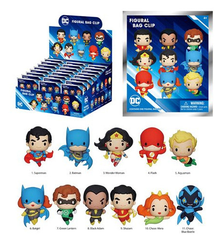 Llavero 3d Sorpresa - Dc Comics Classics - Monogram