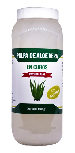 Pulpa De Aloe Vera (sábila En Cubos) 1kg