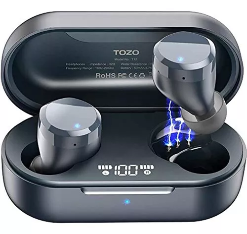 Tozo T12 Auriculares Inalambricos Auriculares Bluetooth Fid