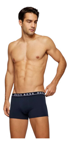Hugo Boss Calzoncillos Boxer Trunk 3 Pack Algodón Original