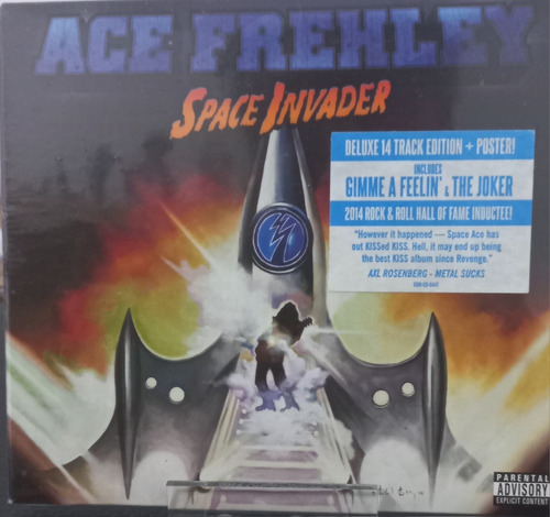 Ace Frehley- Space Invader Cdimp Usa Nuevo Cerrado Original