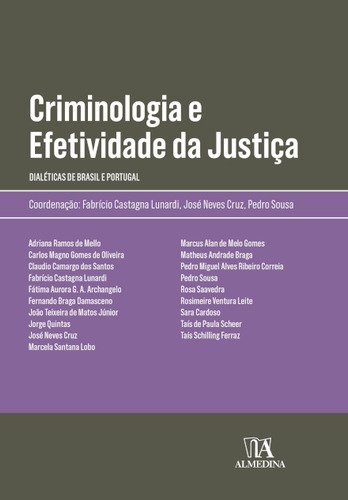 Livro - Criminologia E Efetividade Da Justiça
