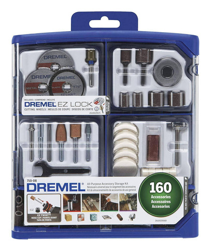 Set Accesorios Multiproposito Dremel 160 Piezas (cortar-limp