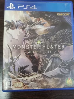 Monster Hunter World Ps4 Original Jp En Español