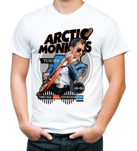 Remera / Arctic Monkeys / Hombre, Mujer, Niño / Pacamaka