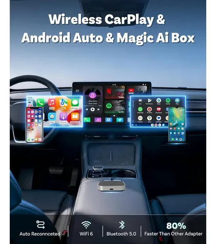 Adaptador Veicular Ottocast E2 Ottoaibox Streaming Android